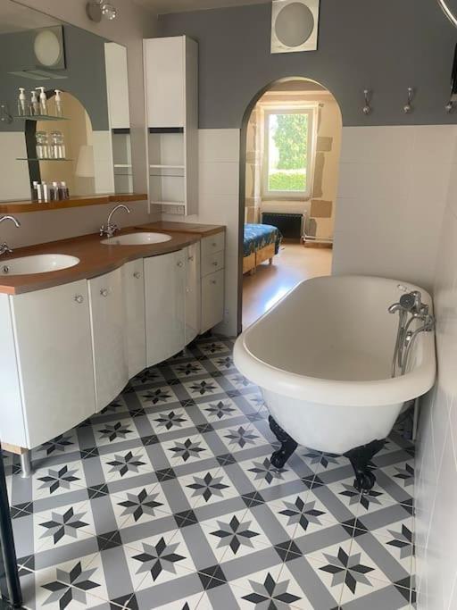 Ferienwohnung Le Relais Vandenesse-en-Auxois Exterior foto